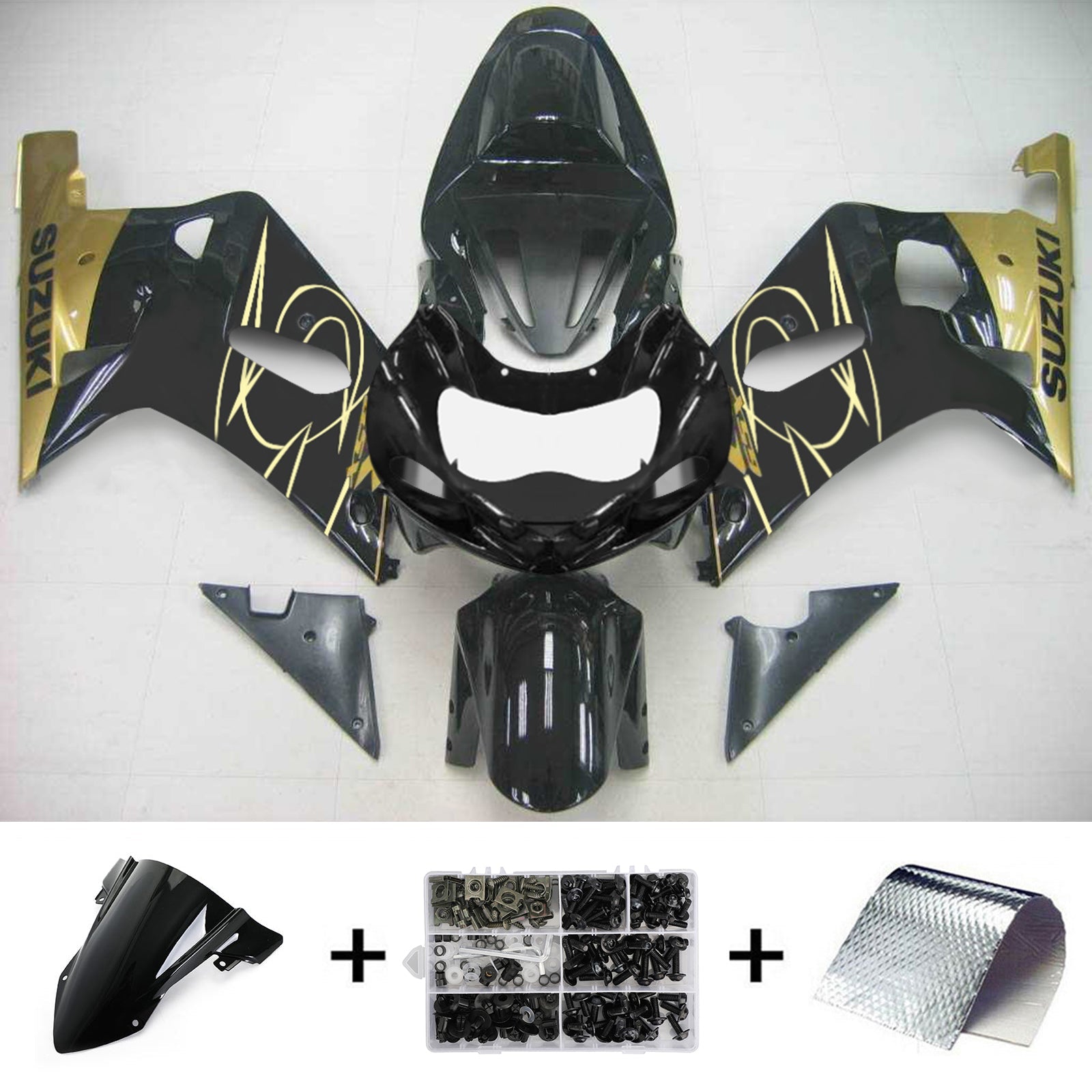 Suzuki GSXR750 2001-2003  Fairing Kit Bodywork Plastic ABS