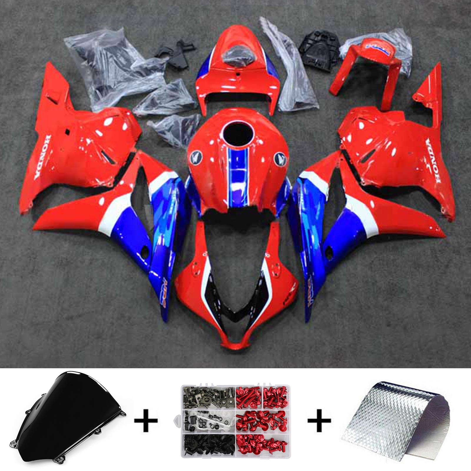 Honda CBR600RR 2009-2012 F5 Fairing Kit Bodywork Plastic ABS