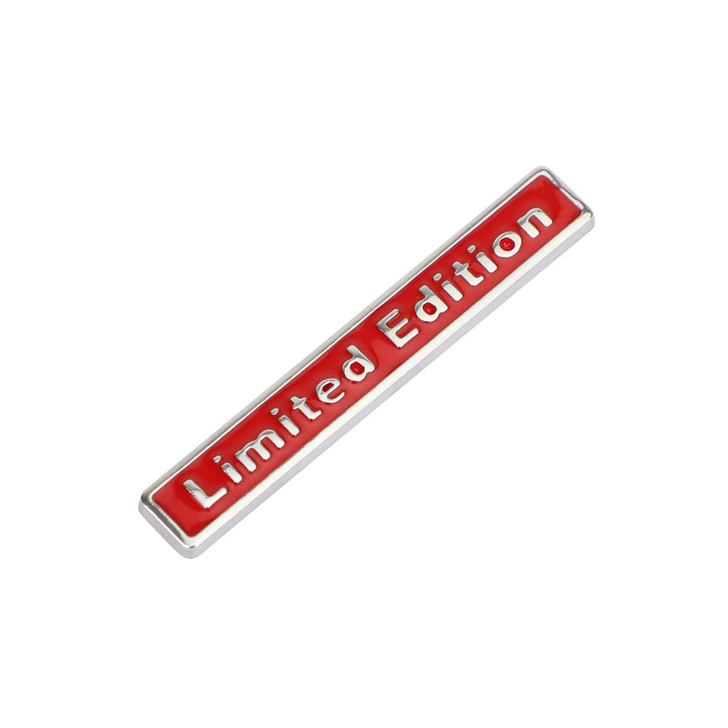 Etiqueta engomada del coche 3D Chapado en metal Edición limitada Logotipo Emblema Insignia Calcomanía