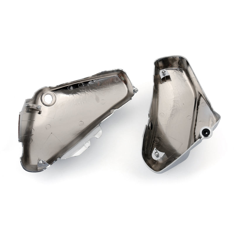 Chrome Left & Right Battery Side Covers for Suzuki C50 VL800 Volusia VL 800 Pair Generic