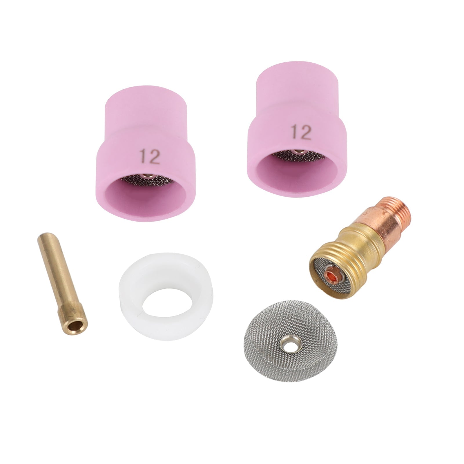 Fupa 12 Ceramic Cup Complete Kit For Wp-17 18 & 26 Series Tig Torches