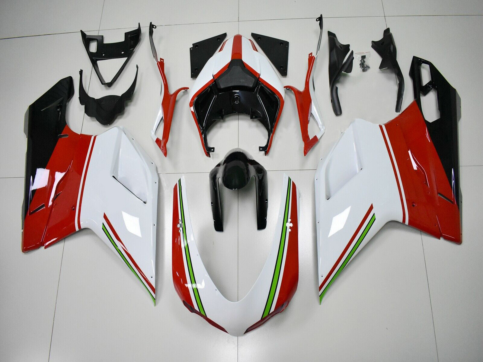 Fairing Kit Bodywork ABS fit For Ducati 1098 1198 848 2007-2011 Generic