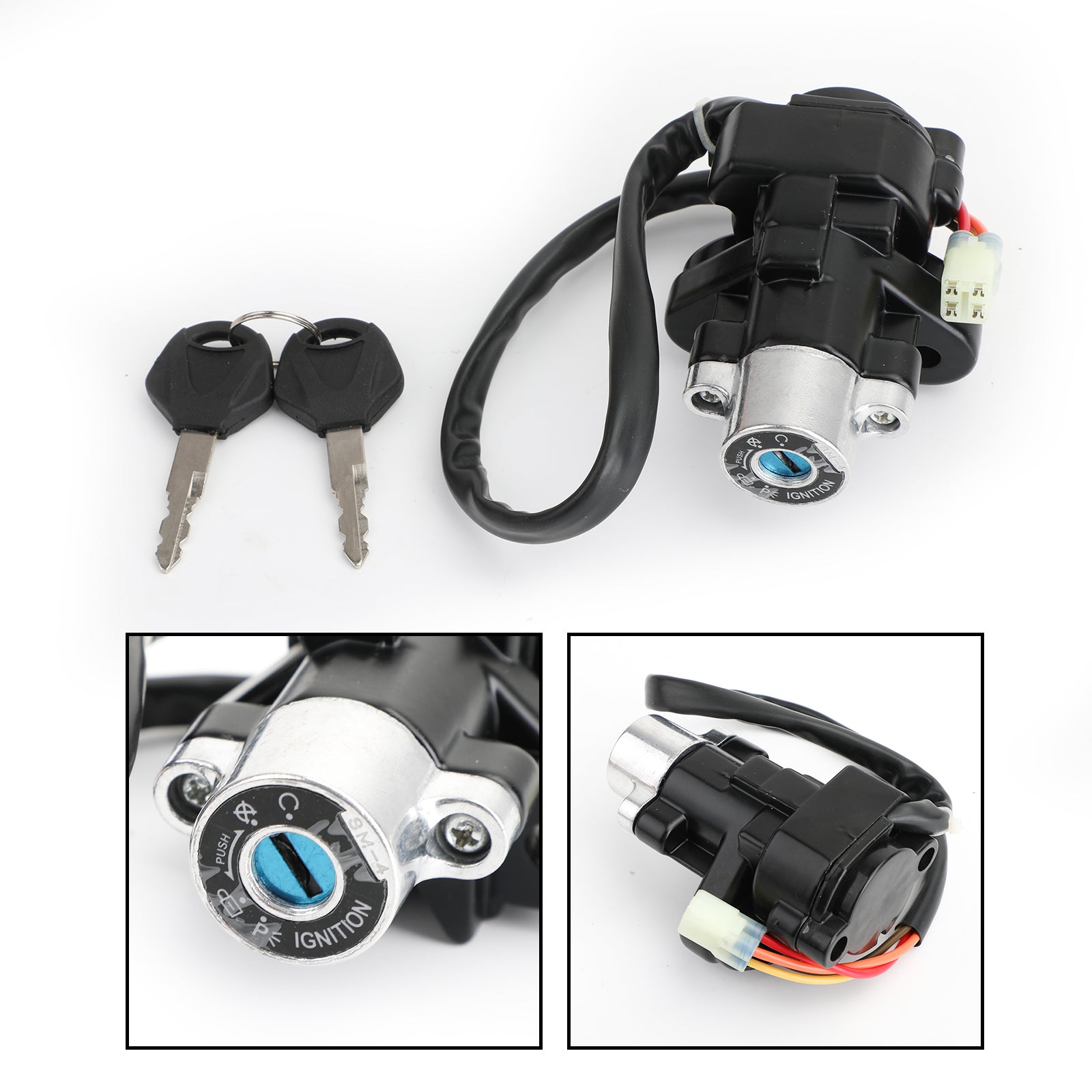 Ignition Switch Lock & Keys Kit For Suzuki SV650S/F SFV650/A GSXR1000/R SV1000/S Generic