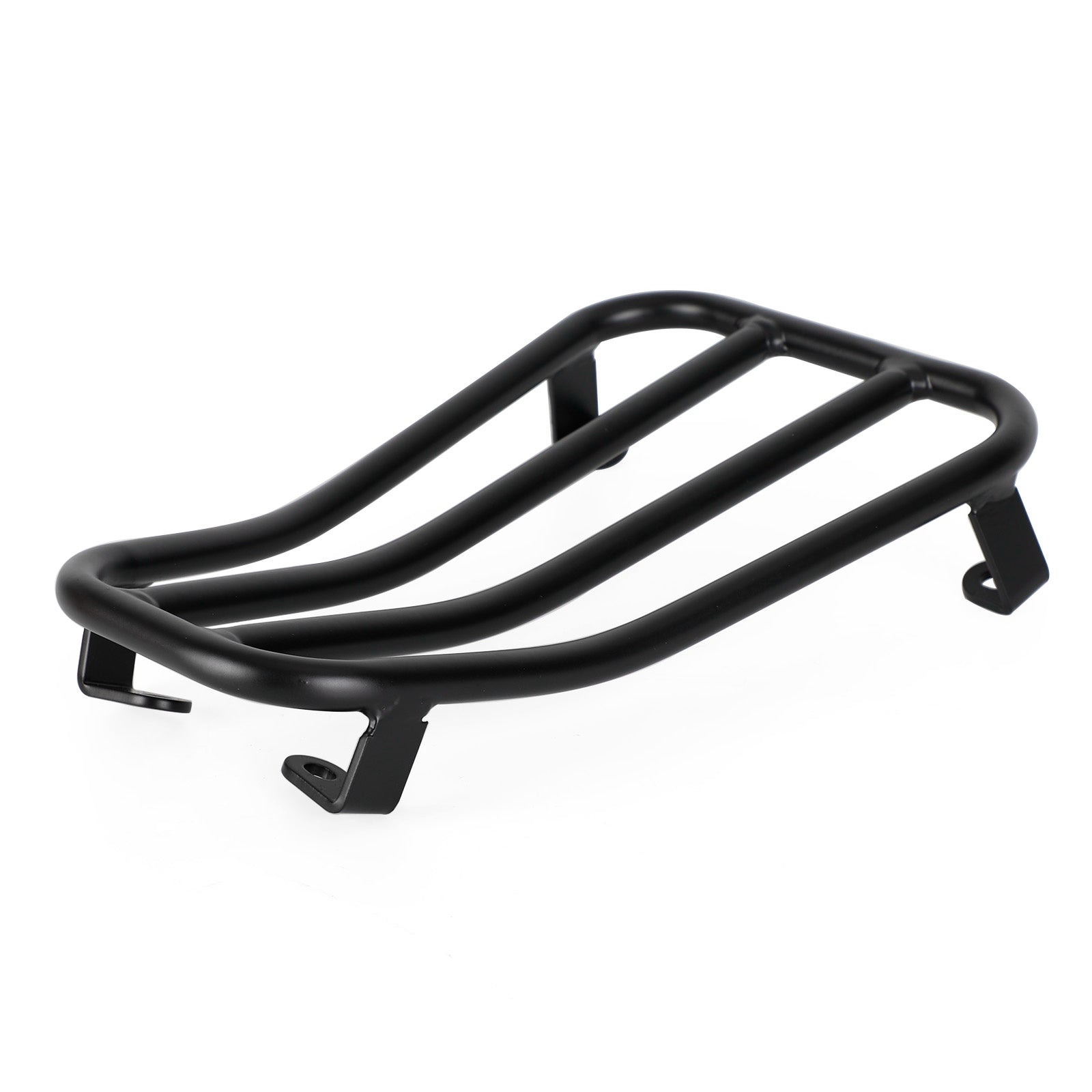 Floor Board Rack Carrier Matt Black For Vespa 125 200 250 300 GTS GTV GT GTL Generic