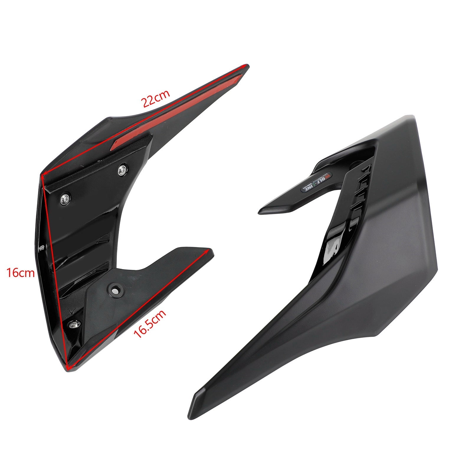 2019-2023 Honda CB650R Alerones laterales Deflector de ala aerodinámica Carenado