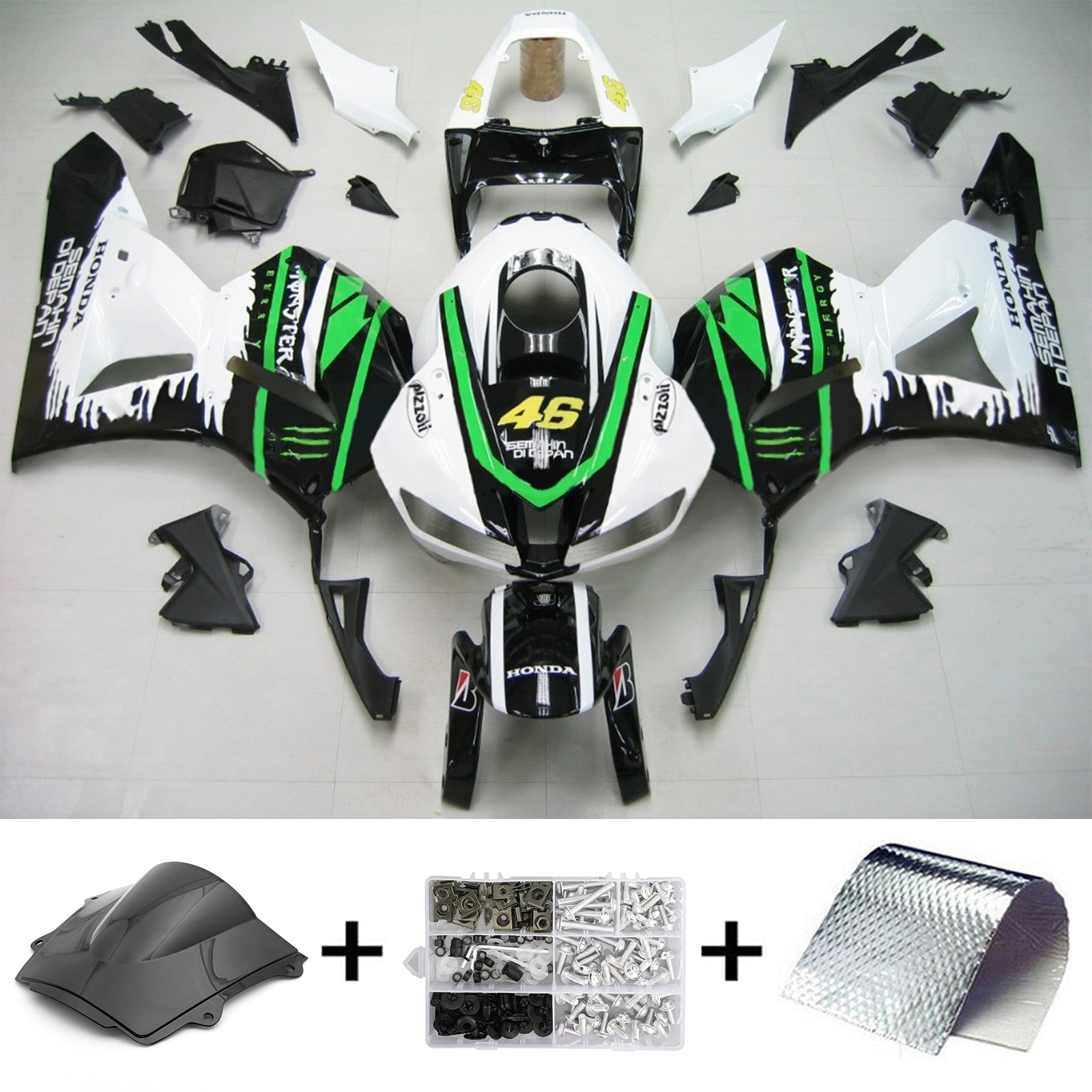 Honda CBR600RR 2013-2023 F5Fairing Kit Bodywork Plastic ABS