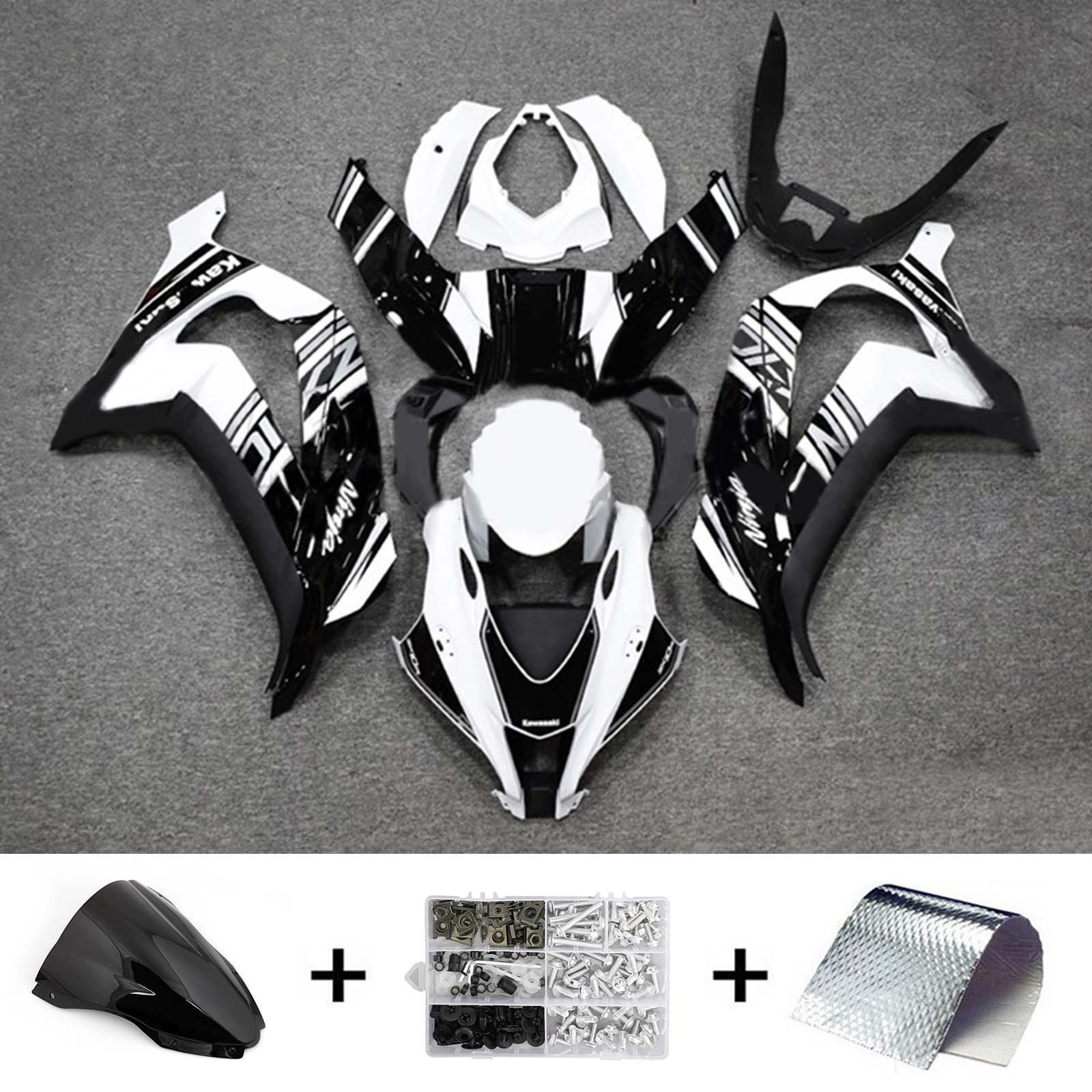 Kawasaki ZX10R 2016-2020 Fairing Kit Bodywork Plastic ABS