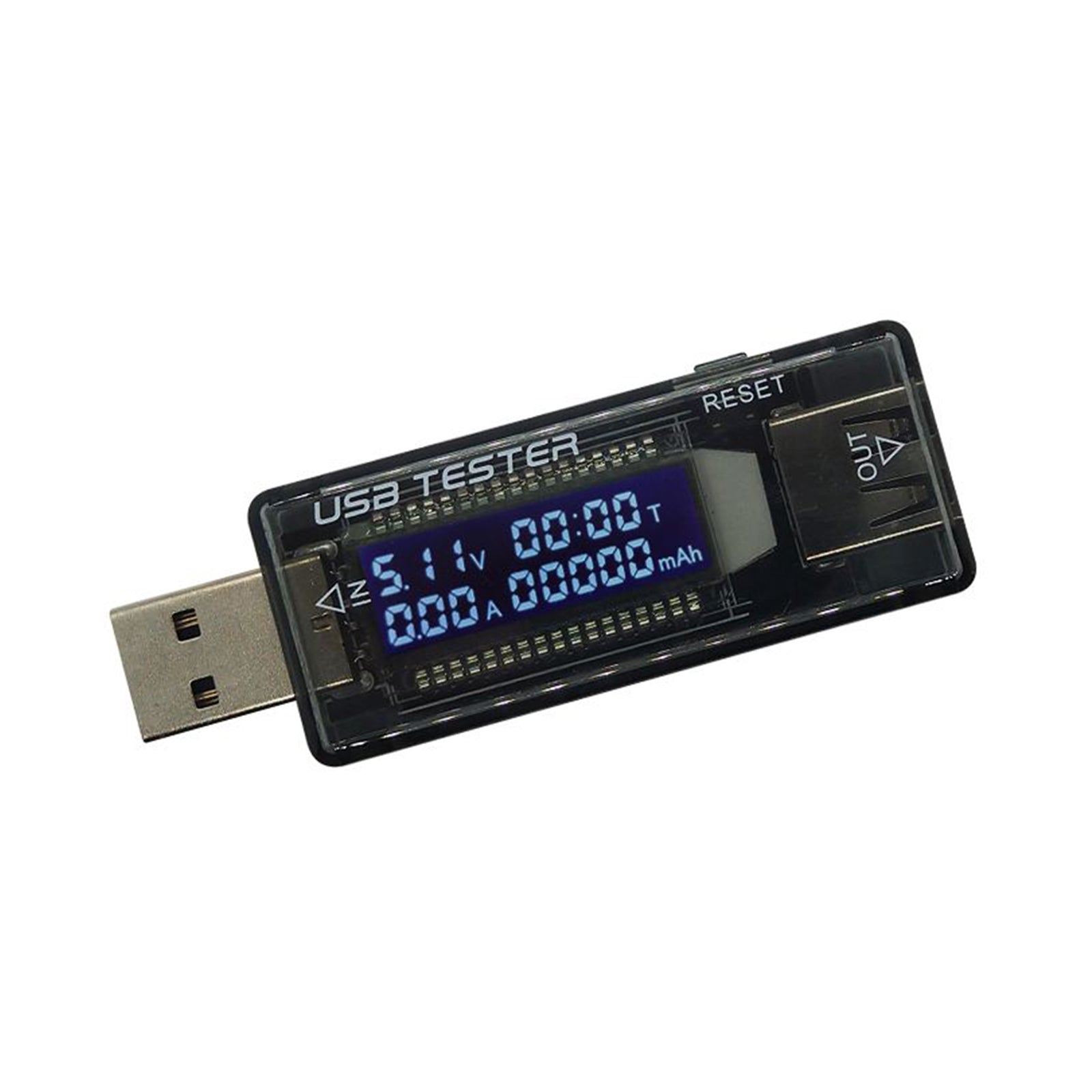 USB Power Tester Voltage Current Capacity Meter 4-20V 3A Test Chargers & Cables