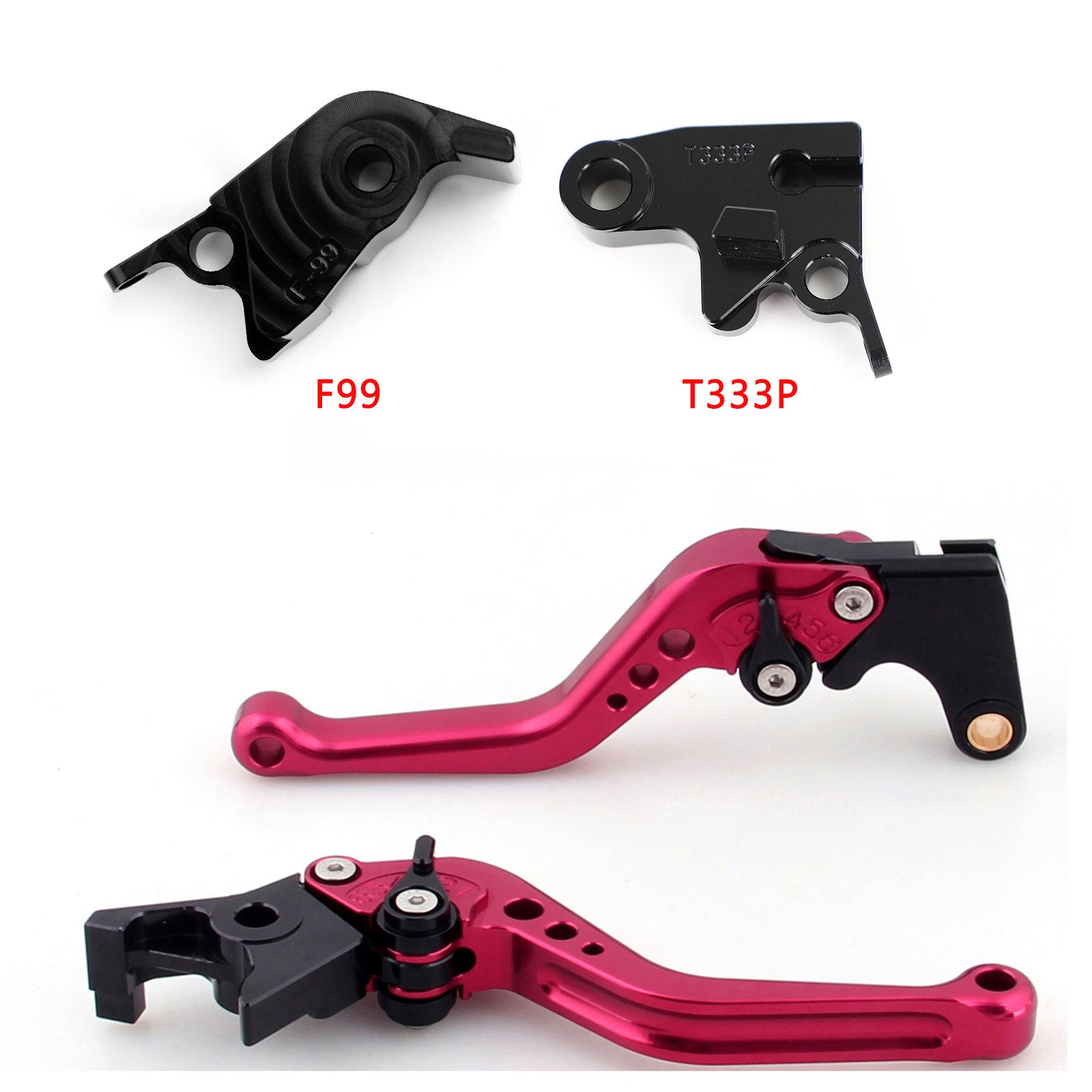 Short Clutch Brake Lever fit for Speed Triple R 2016-2018 Tiger 1050 Scrambler Generic