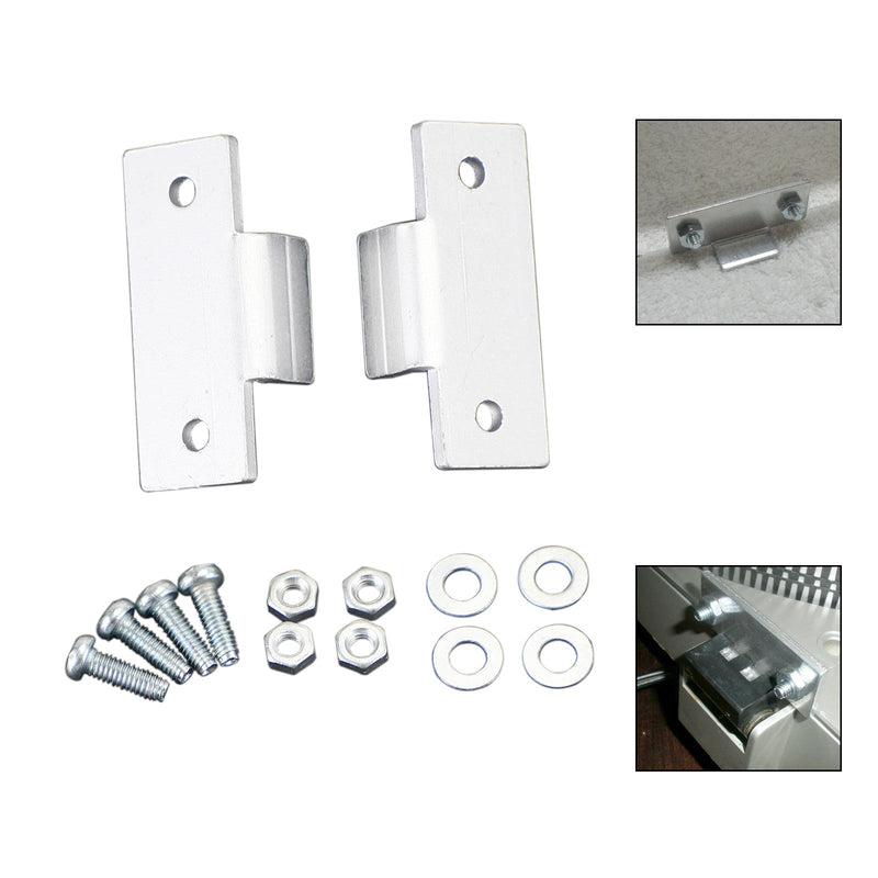 Two Dust Cover Fix Repair Brackets Hinge For SL-D1 B1 D2 B2 D3 Others Turntable