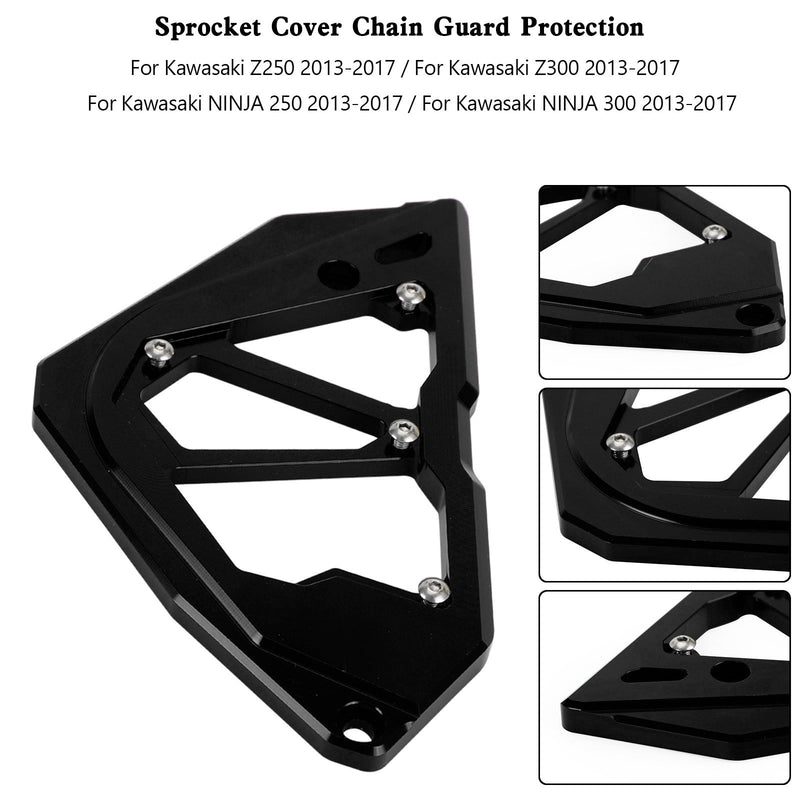 KAWASAKI Z250 Z300 NINJA 300 250 2013-2017 Sprocket Cover Chain Guard