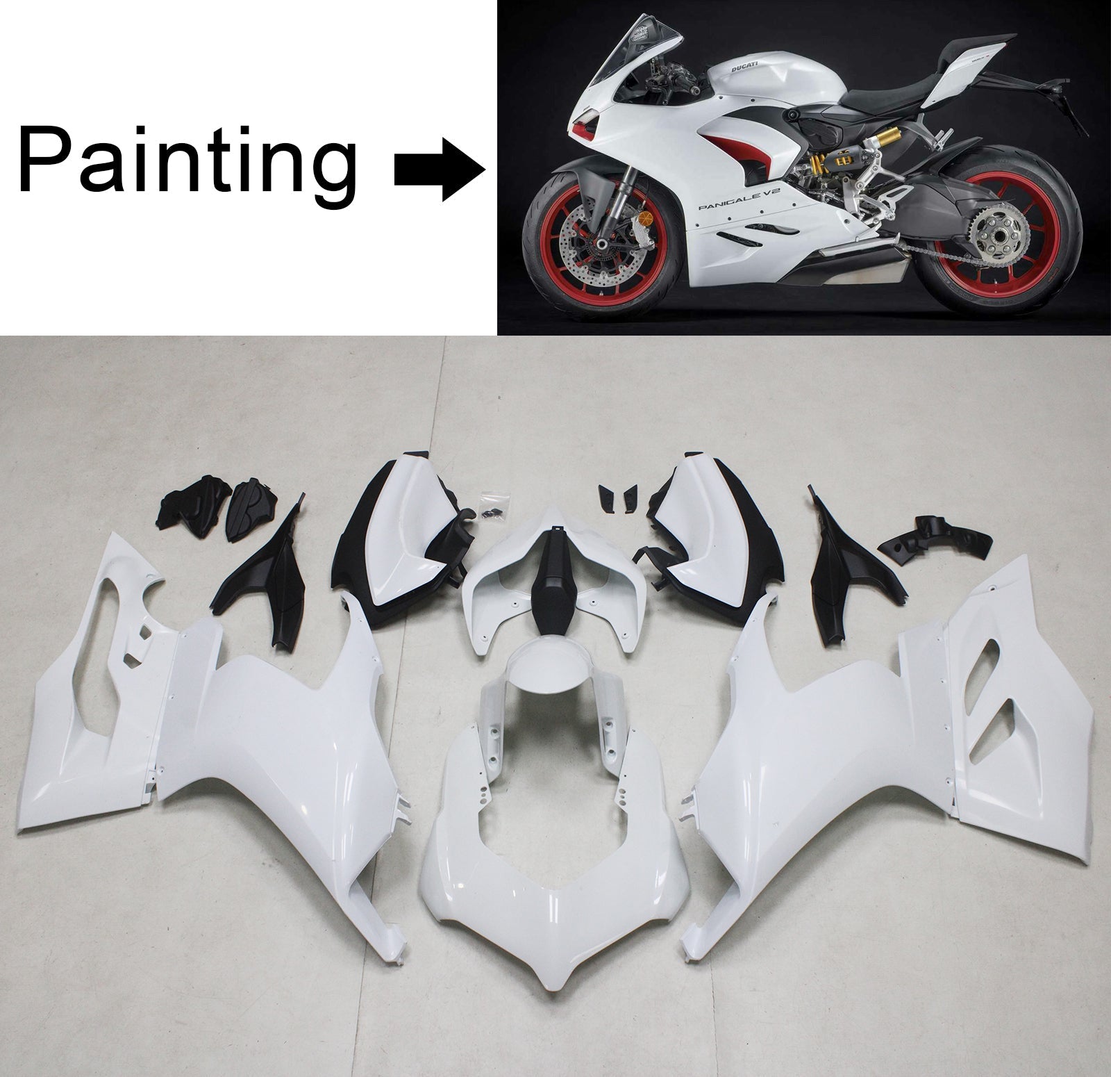 Ducati Panigale V2 2020-2024 Fairing Kit Bodywork