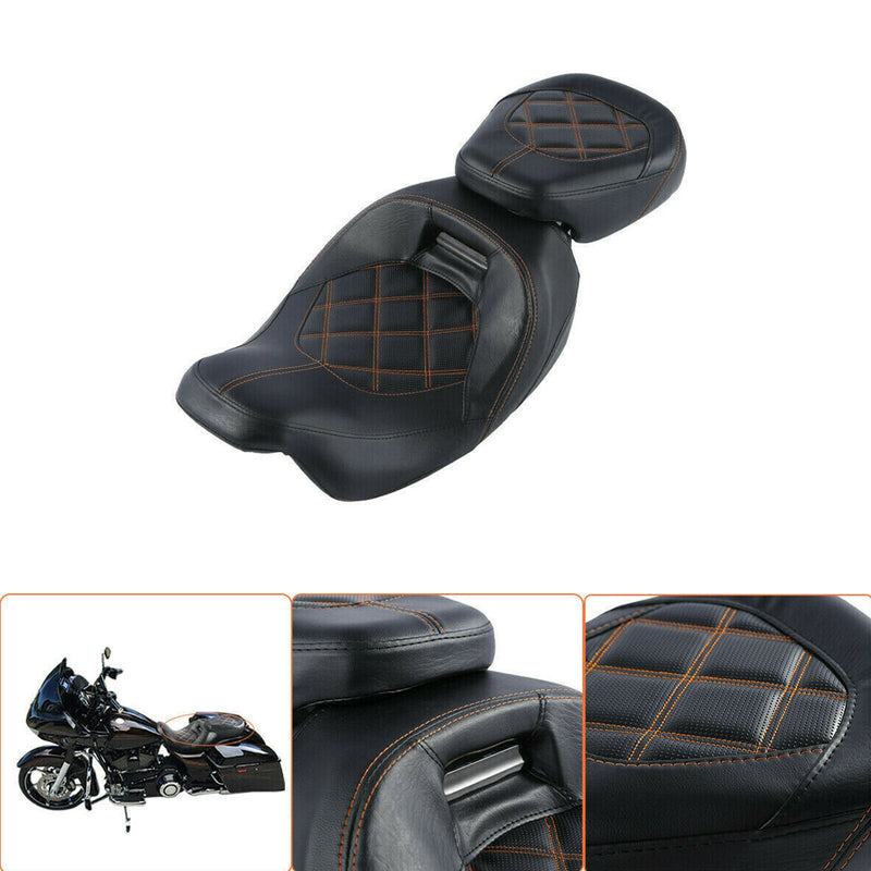 2009-2020 مقعد الركاب Harley Touring Cvo Road Glide Fltr Rider سبليت قطعتين عام