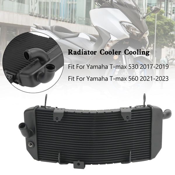 Enfriador de radiador de aluminio para Yamaha T-max 530 17-19 T-max 560 21-23