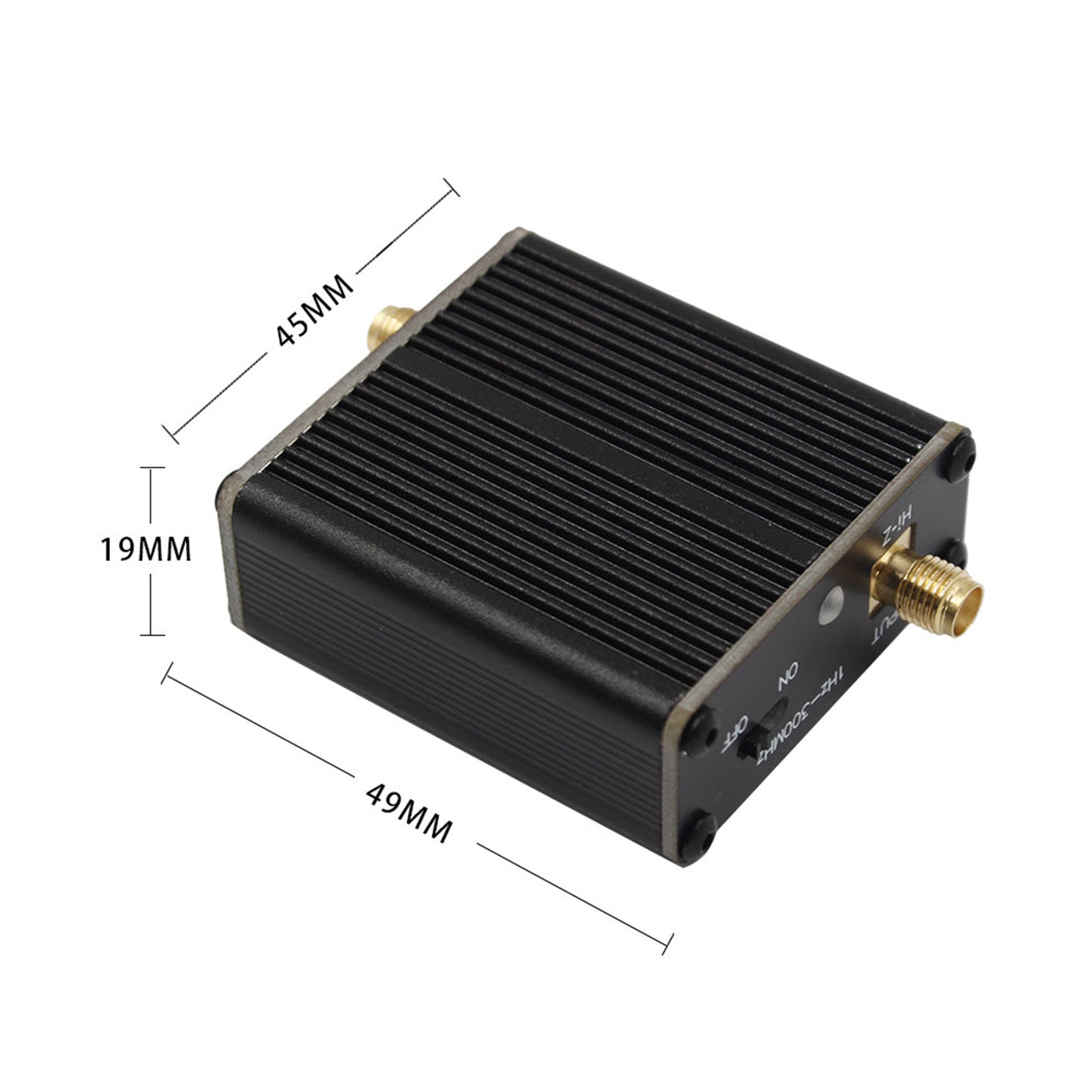 High Impedance Amplifier for SDR Walkie Talkie Donut AM MW/SW Antenna HackRF One