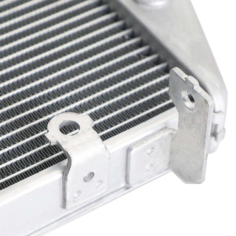 Enfriador de radiador plateado apto para Yamaha YZF R3 YZF-R3 YZFR3 2015-2021 genérico