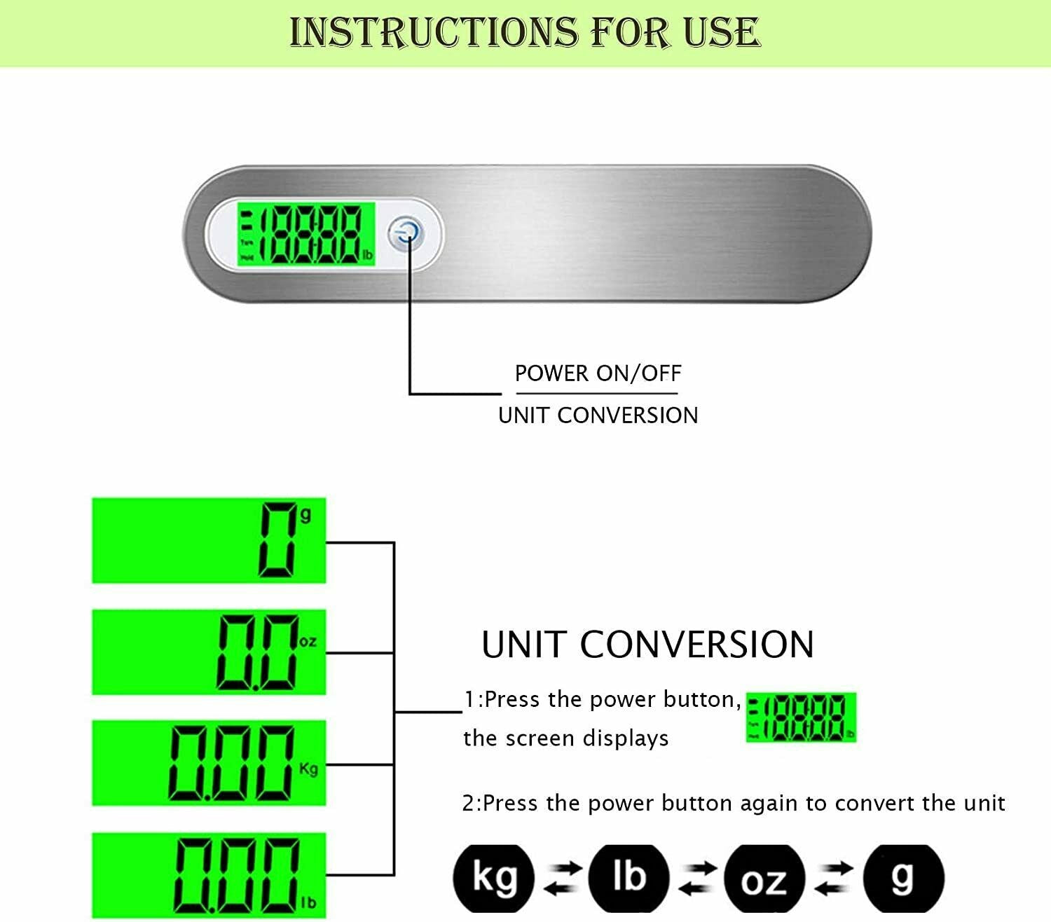 Tool Archery Digital Bow Scale fit for Draw Weight 110 lbs Compound Long Bow