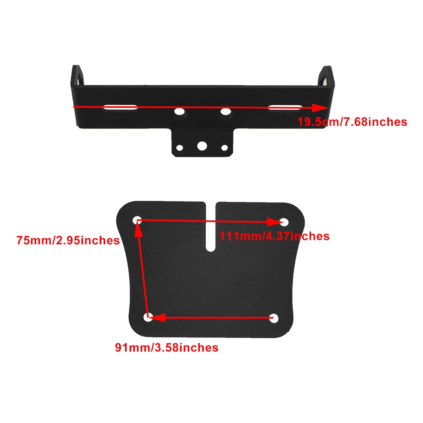 Yamaha R3 R25 2019-2021 License Plate Holder Bracket