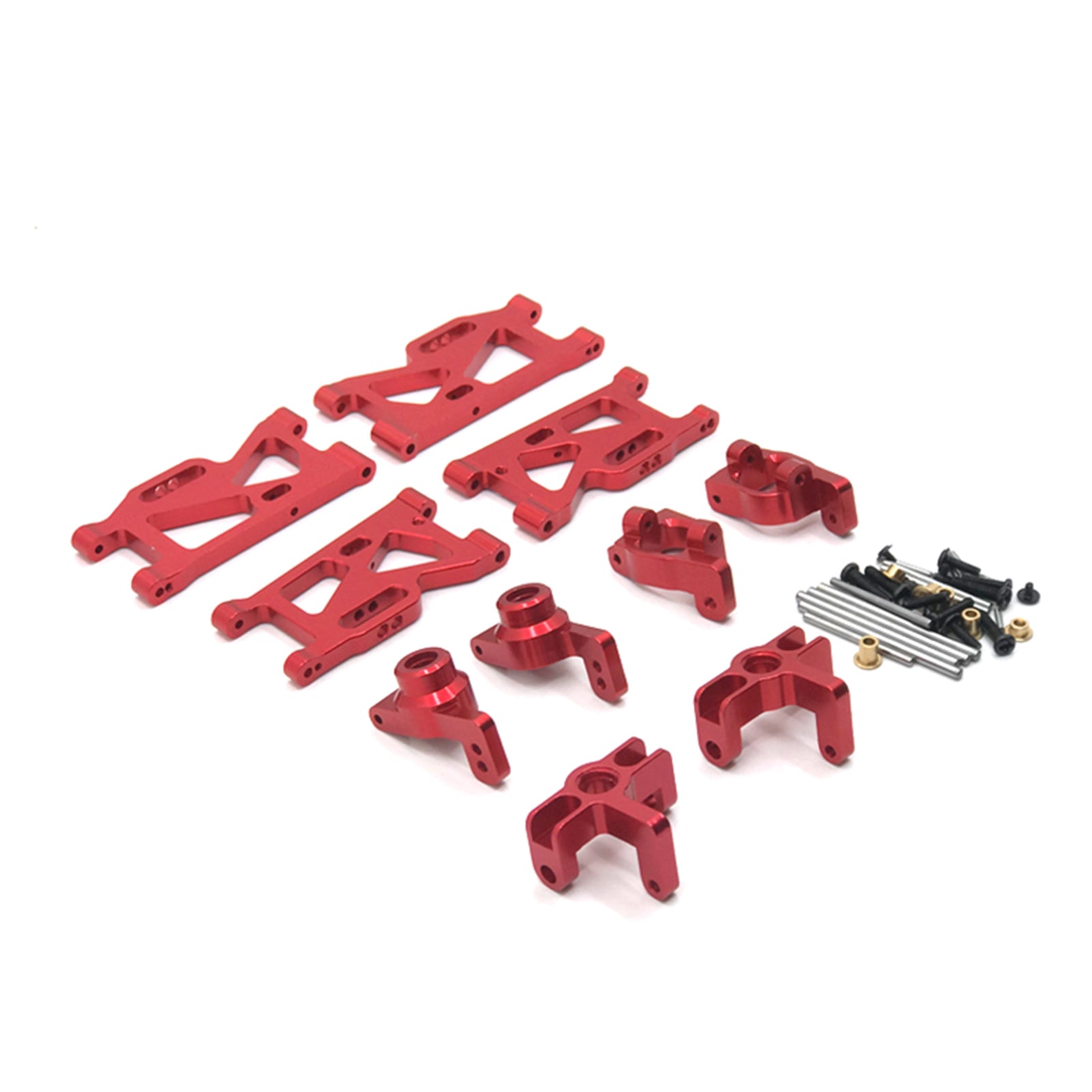 Front Rear Swing Arm Set For Wltoys 124016 124017 124018 124019 144001-02 RC Car