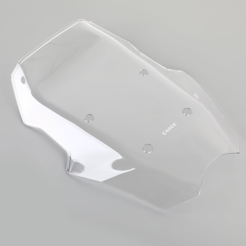 Parabrisas de plástico ABS para motocicleta BMW C400X 2019-2021