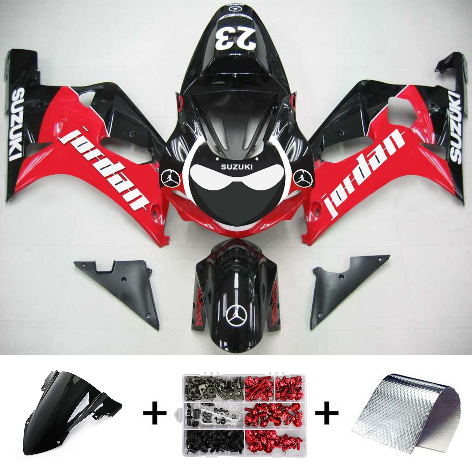 Suzuki GSXR750 2001-2003  Fairing Kit Bodywork Plastic ABS