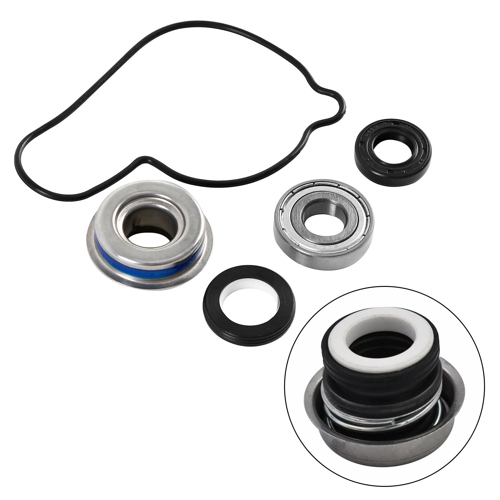 Water Pump Seal Repair Kit For Honda Atv Trx450R Trx450Er Trx 450Er 2004-2013 Generic