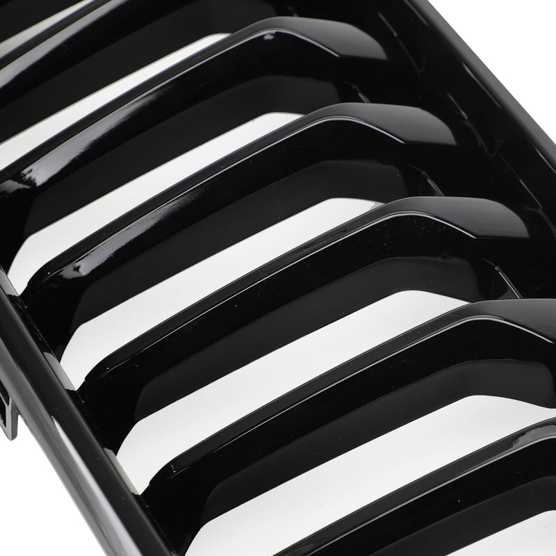 Rejilla de parachoques delantero negro brillante para BMW X2 Series F39 2018-2021 genérico