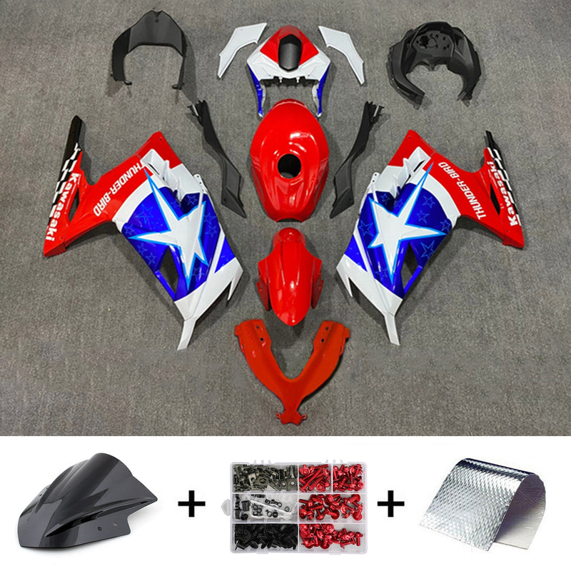 Kawasaki EX300/Ninja300 2013-2017 Kit Carenado Carrocería Plástico ABS