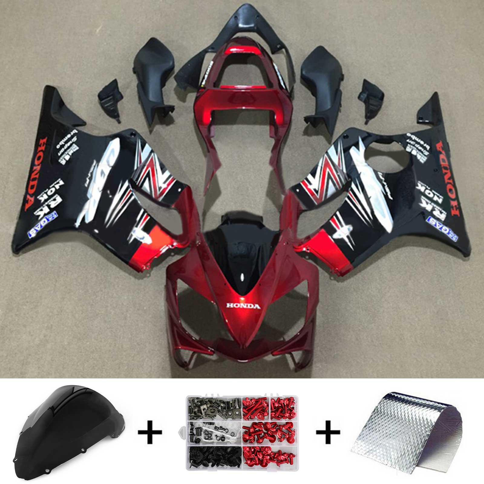 Honda CBR600 F4i 2001-2003 Fairing Kit Bodywork Plastic ABS