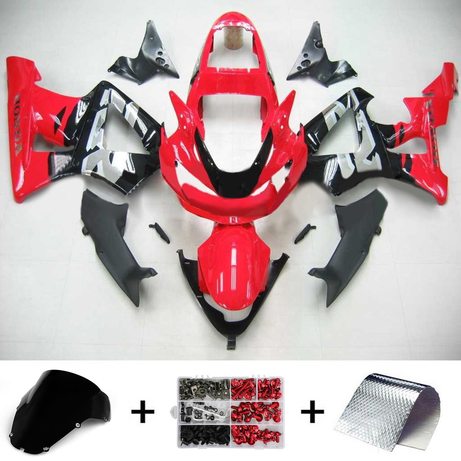 Honda CBR929RR 2000-2001 Fairing Kit Bodywork Plastic ABS