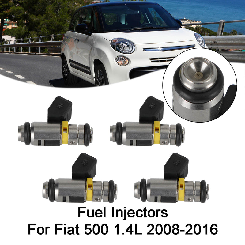 4 Uds. Inyectores de combustible IWP160 aptos para Fiat Punto 500 Doblo Qubo aptos para Ford KA