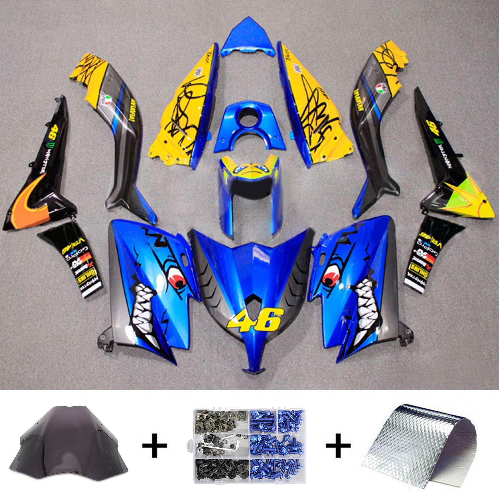 Yamaha T-Max TMAX530 2012-2014 Fairing Kit Bodywork