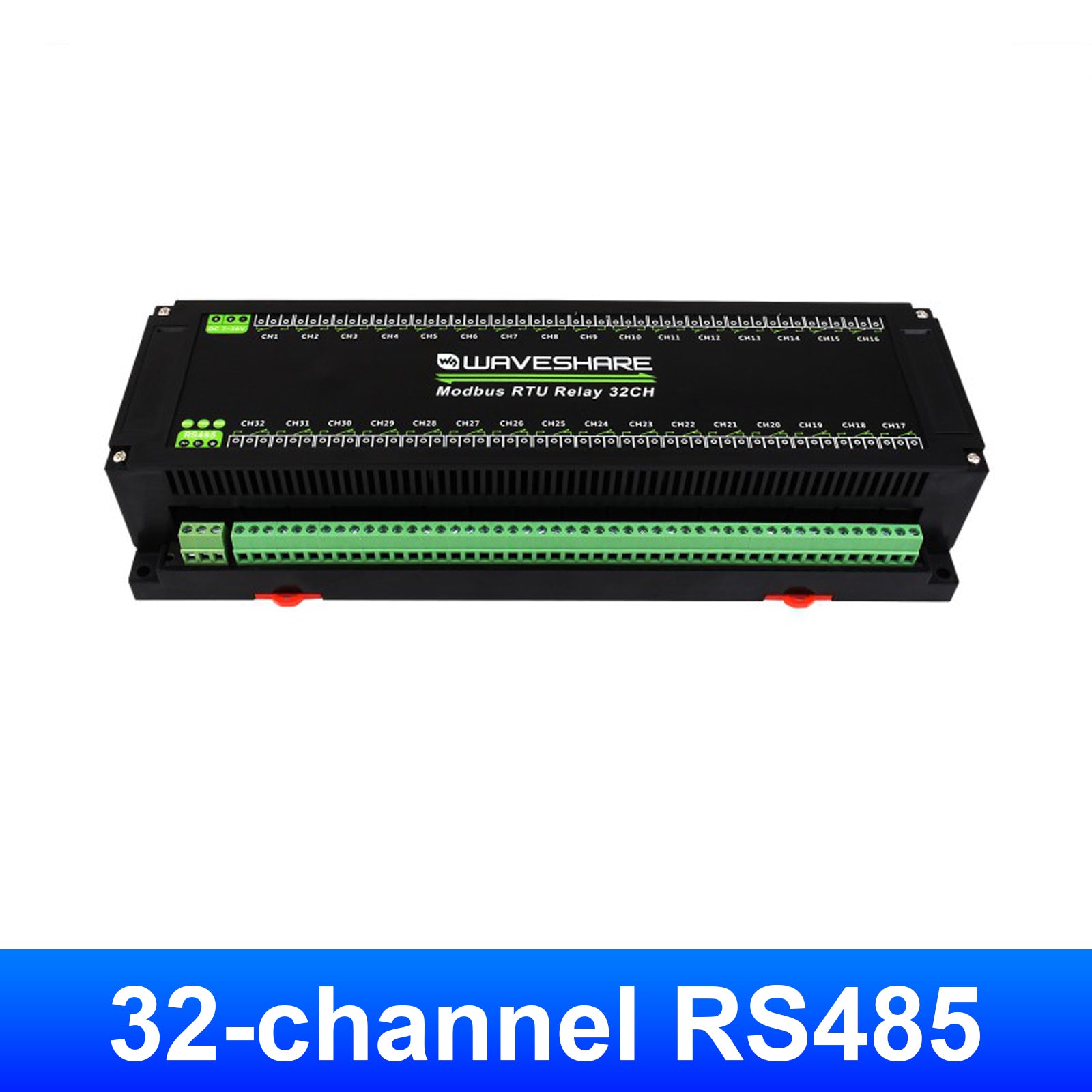 Modbus RTU 8/16/32-channel RS485 Relay Module Isolation Protection Circuits