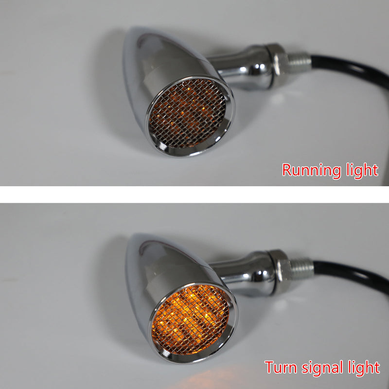 M10 العالمي للدراجات النارية LED بدوره إشارة الضوء مؤشرات الوامض مصباح عام