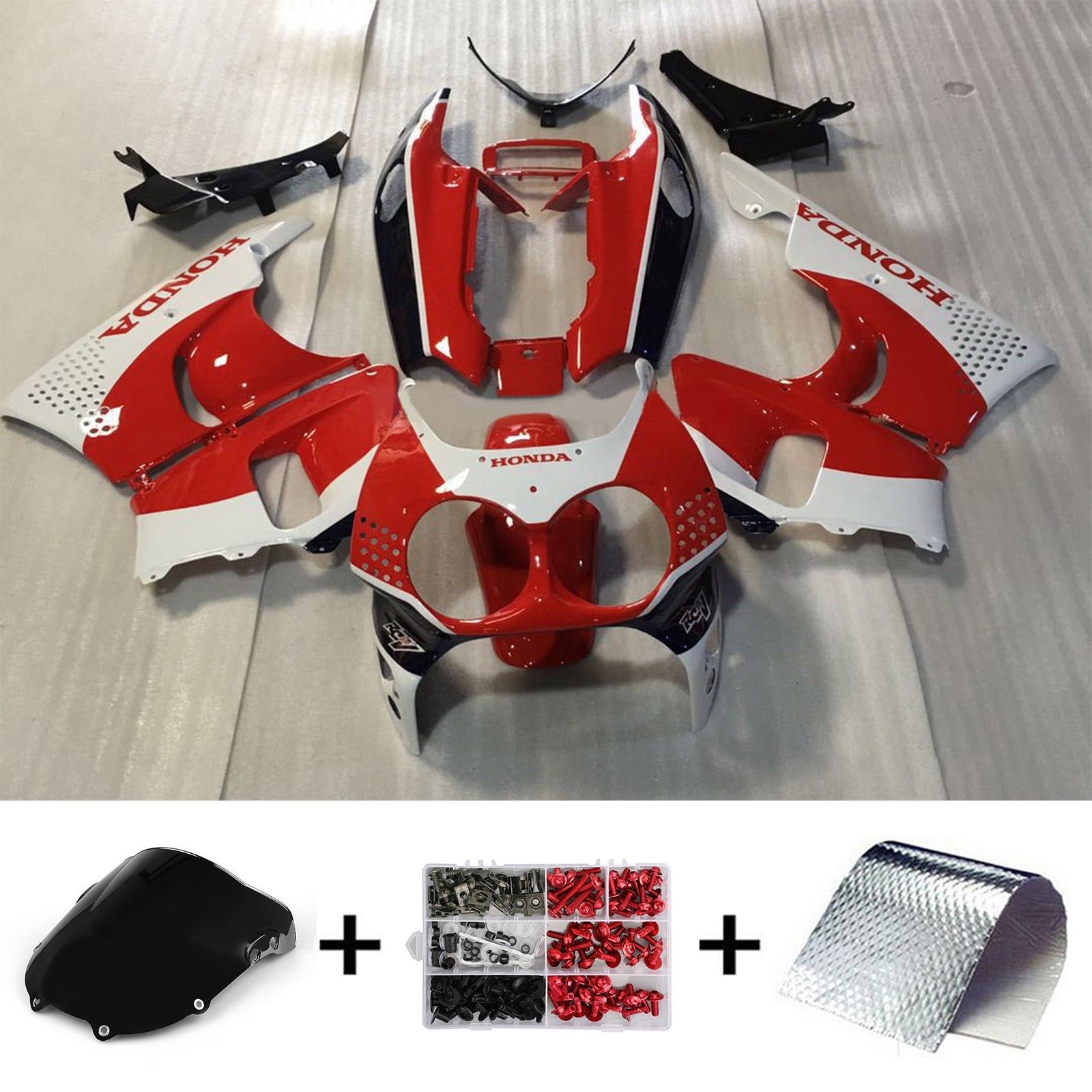 Honda CBR900RR 893 1992-1993 Fairing Kit Bodywork Plastic ABS