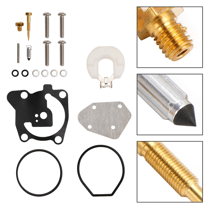 Kit de reconstrucción de carburador para motor fueraborda Yamaha de 2 tiempos 40HP E40X