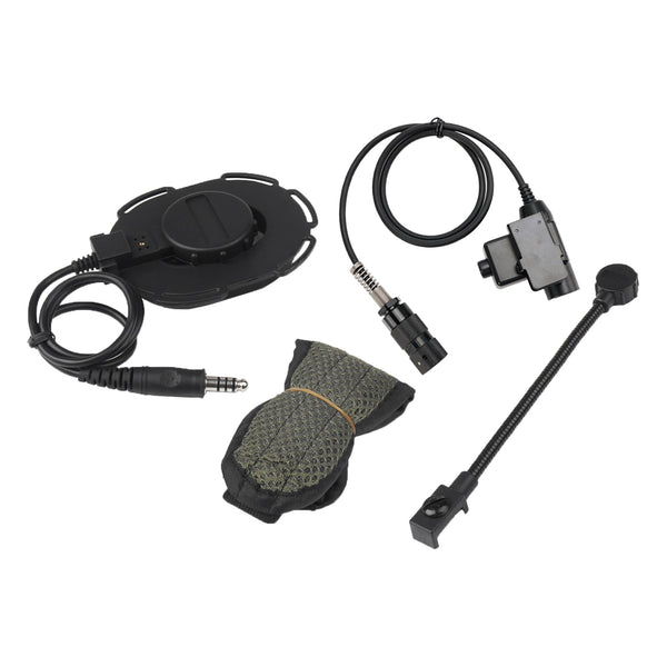 Z-auriculares tácticos HD03 Bowman Elite II para Radio AN/PRC-152 AN/PRC-148 U329