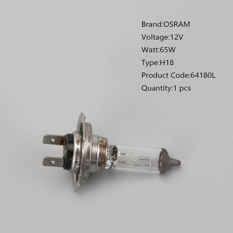 H18 para OSRAM lámpara de faro de coche Original 12V65W 64180L genérico