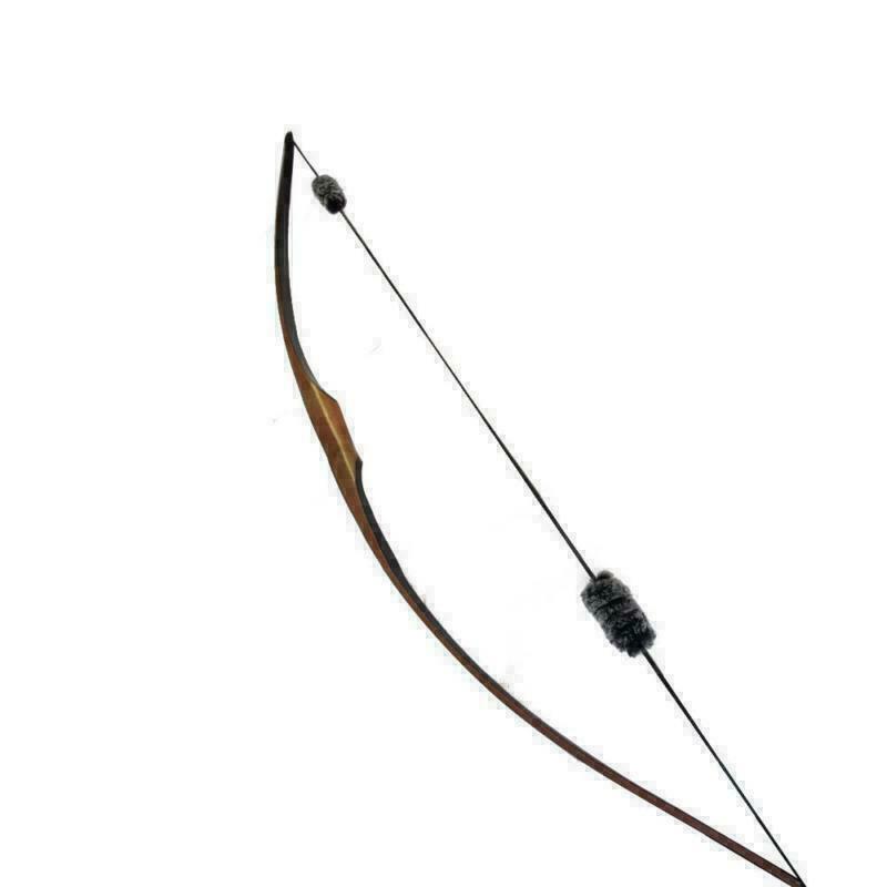القوس أو كواتم الصوت، سلسلة أرنب 2pk كرات ريكس الفراء Recurve Longbow
