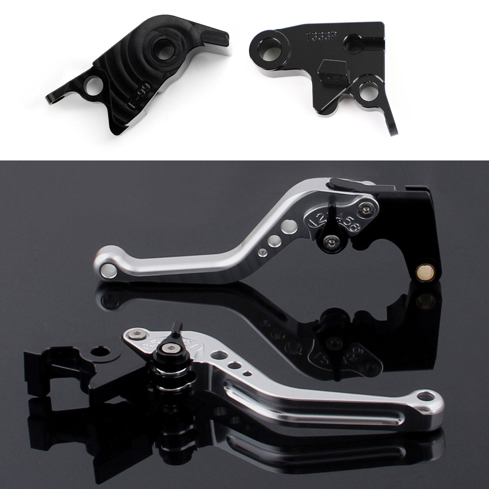 Short Clutch Brake Lever fit for Speed Triple R 2016-2018 Tiger 1050 Scrambler Generic