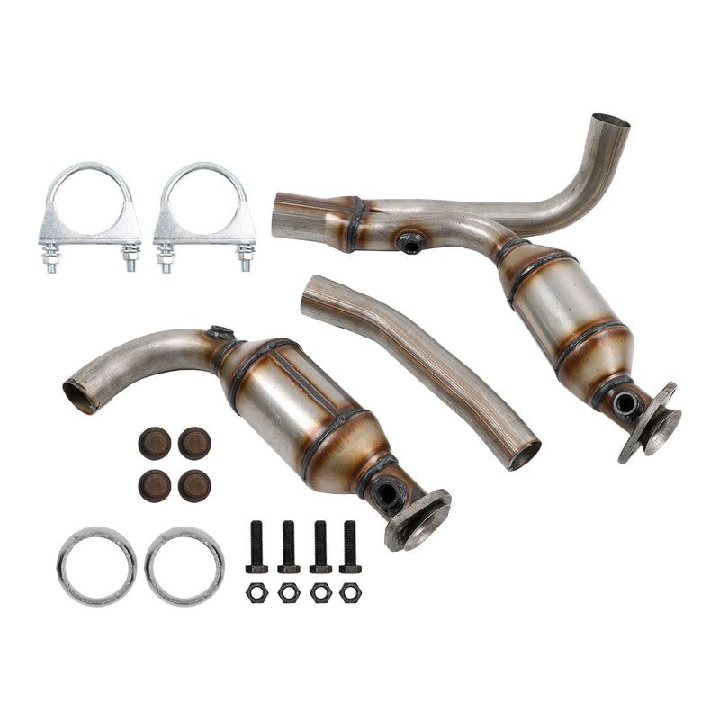 Y Pipe Catalytic Converters Direct Fit For Dodge Dakota 3.7L & 4.7L 2004-2007