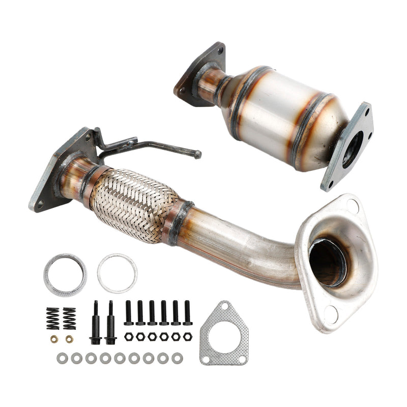 Flex Pipe & Rear Manifold Catalytic Converter Fits For Honda Accord 2.4L 2008-2012