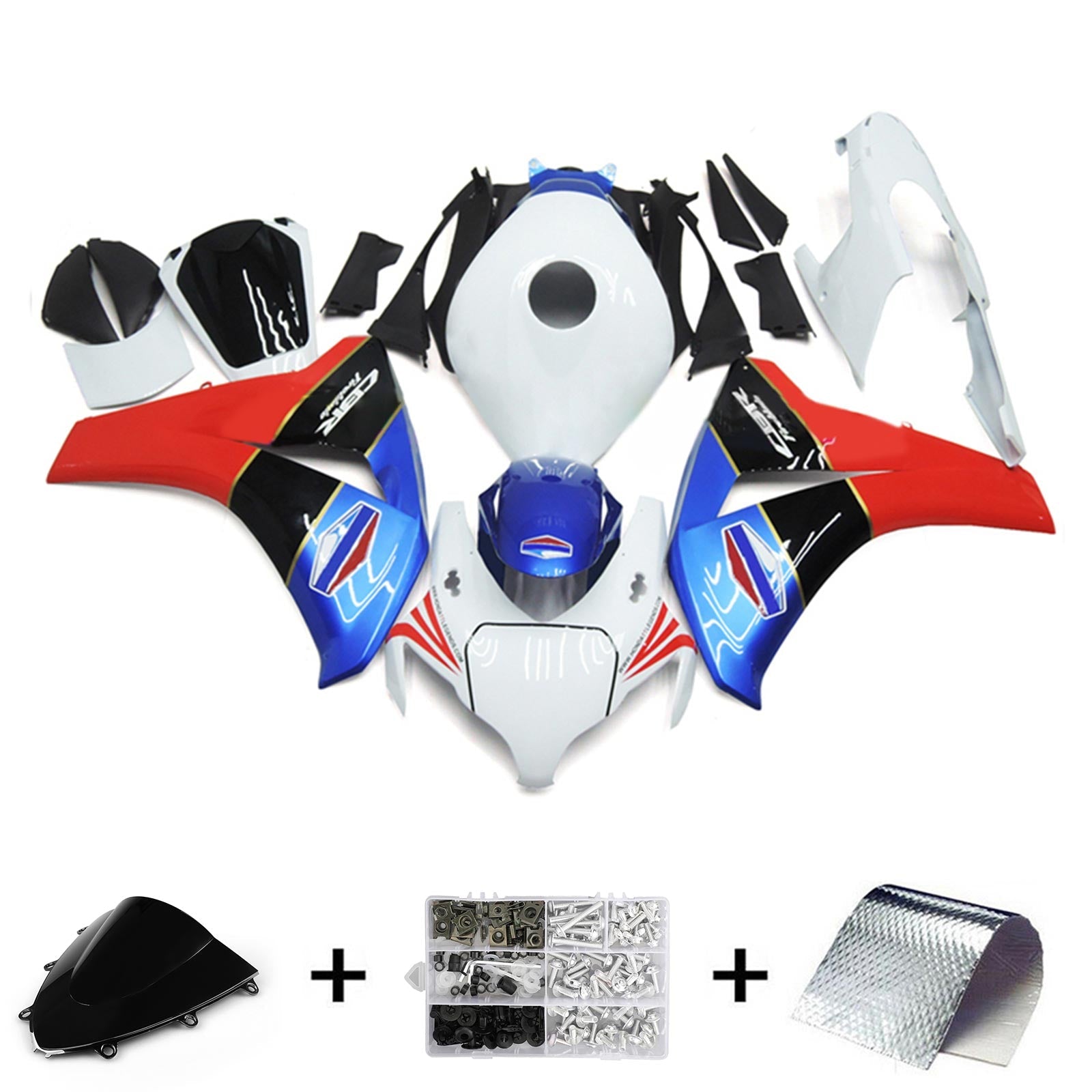 Honda CBR1000RR 2008-2011 Fairing Kit Bodywork Plastic ABS