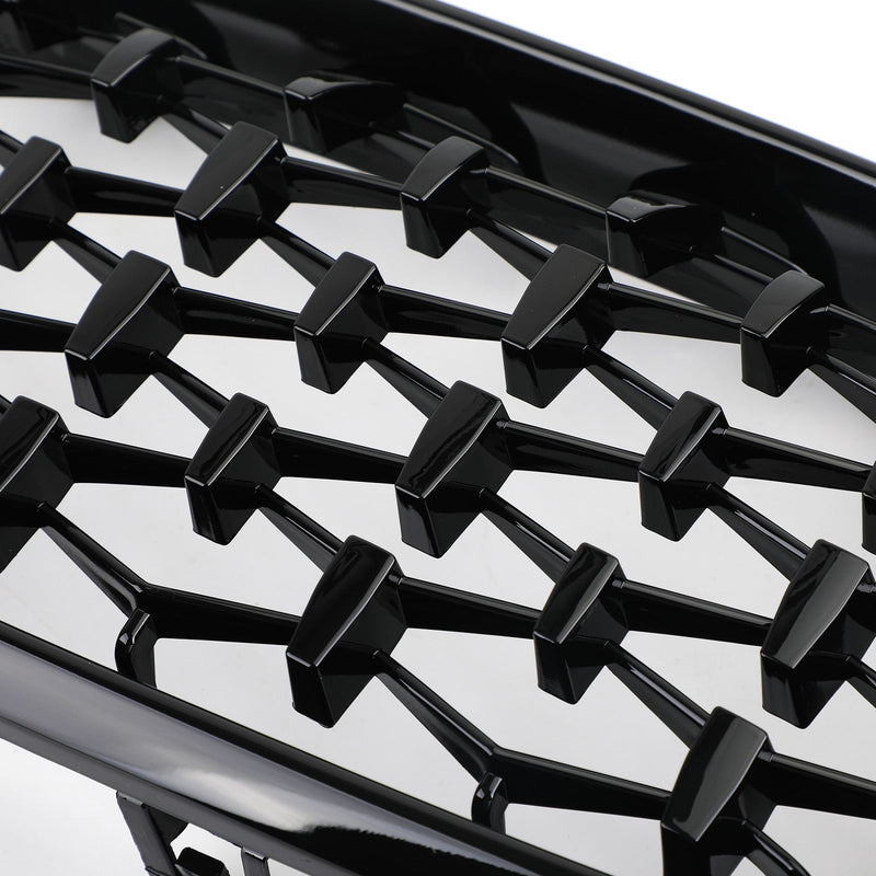 Meteor Front Kidney Grille Grill Fit 2014 - 2016 BMW X5 F15 Left & Right Black Generic
