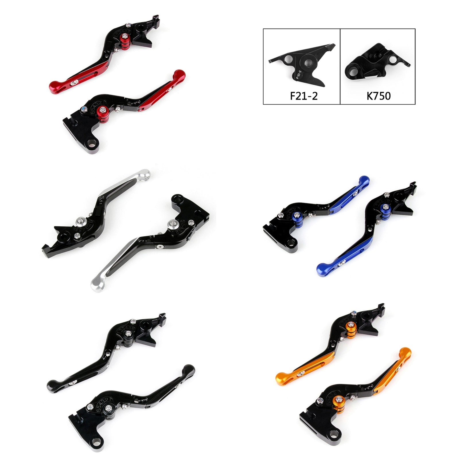 Clutch Brake Levers CNC Aluminum Adjustable For Kawasaki Z900 2017 2018