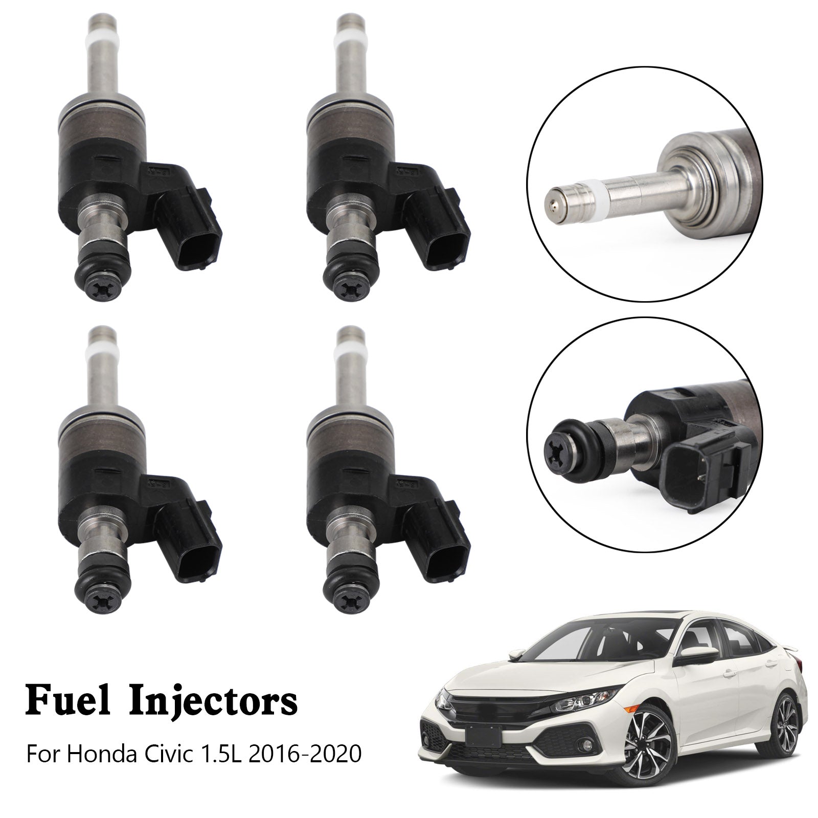 Honda Civic 1.5L 2016-2020 16010-59B-305 4PCS Fuel Injectors 16010-59B-315