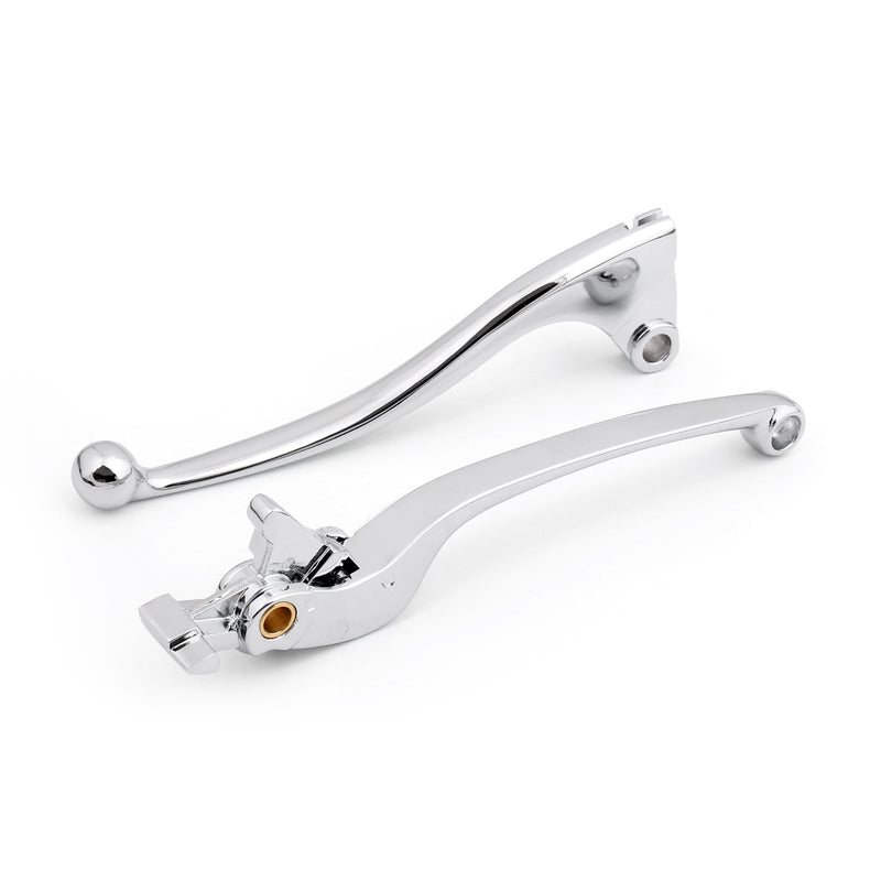 Brake Clutch Levers Fit Kawasaki ZX6R ZX9R ZX10R ZX12R Chrome