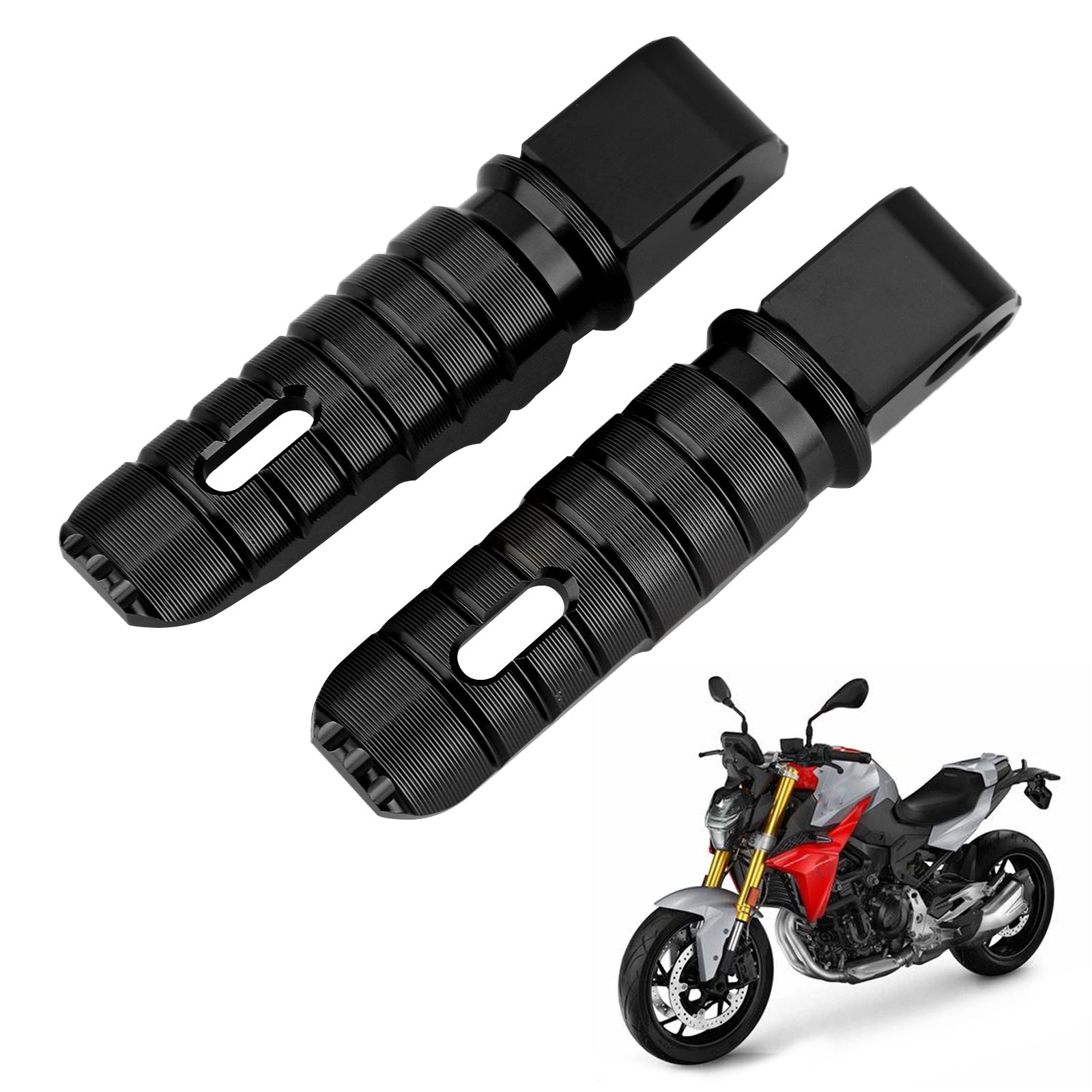 Rear Footrests Foot Peg for BMW R NINET F900R F900XR R1200R R1200RS R1250R Generic