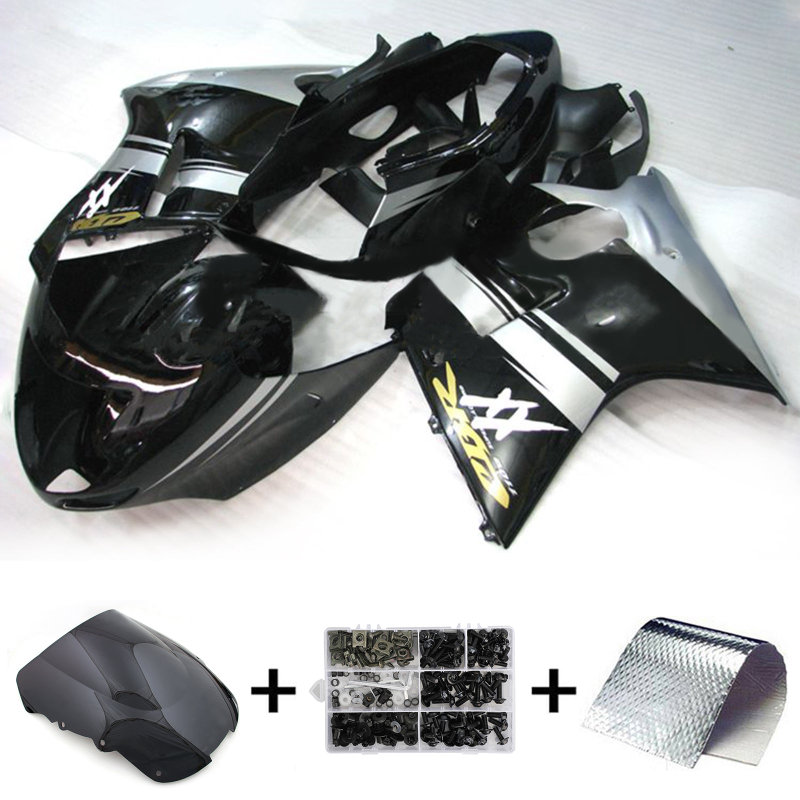 Honda CBR1100XX SuperBlackBird 1996-2007 Fairing Kit Bodywork ABS