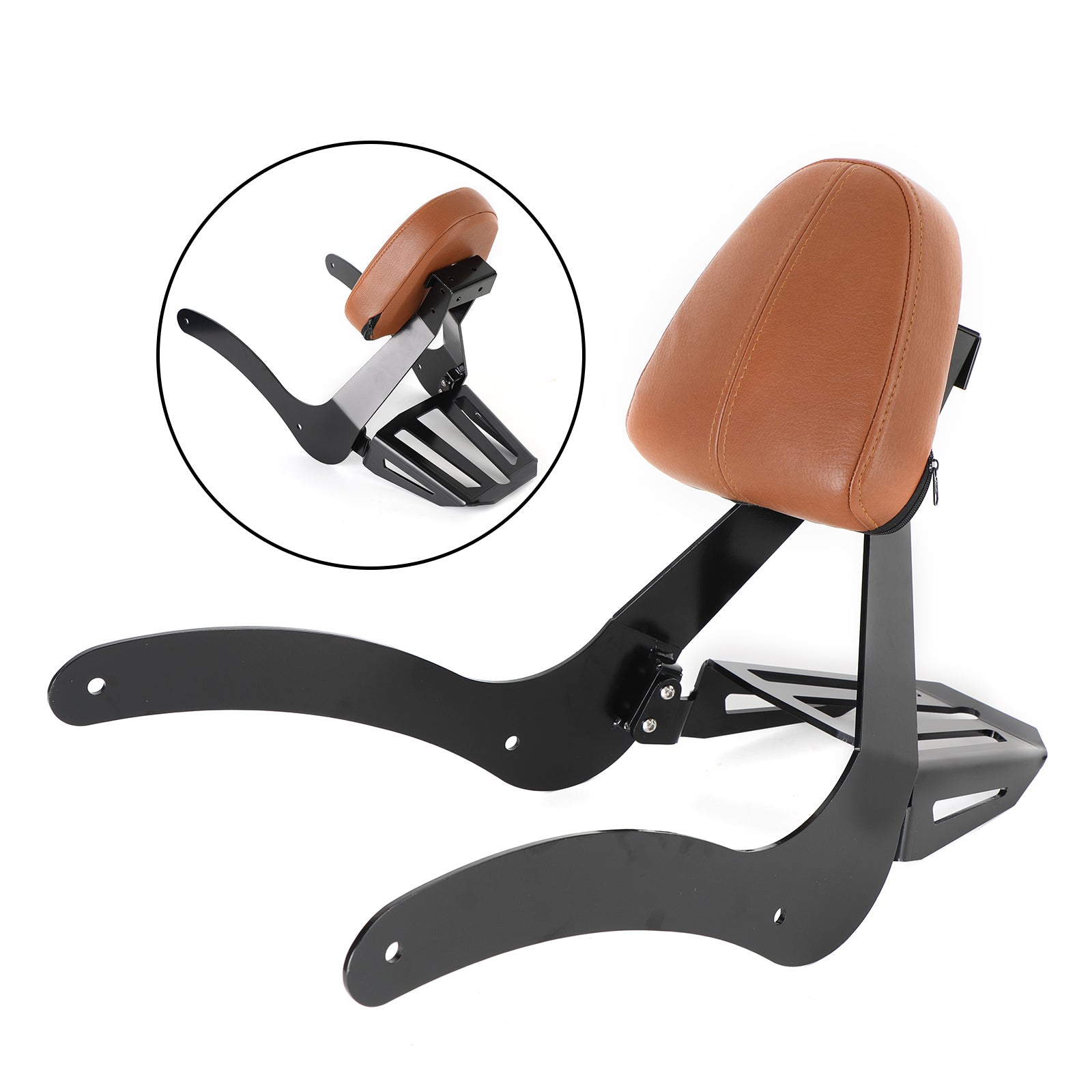 Respaldo de pasajero Sissy Bar apto para Indian Scout 2015-2020 Scout Sixty ABS genérico